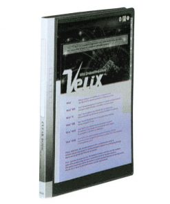 Comix σούπλ 30 φύλλων PP μαύρο Α4 Υ31x23,5x19εκ.