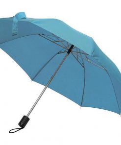 Ομπρέλα χειροκίνητη πτυσσόμενη γαλάζιο Ø85εκ.