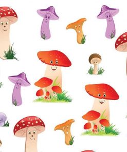 Χαρτόνι "μανιτάρια" 50x70εκ. 300γρ.