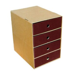 Next συρταριέρα classic μπορντώ A4 Y36x33x24εκ.