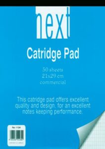 Next μπλοκ κατριγέ 21x29εκ. 50φυλ.