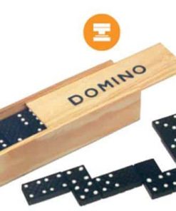 Ντόμινο 28 τεμαχίων σε ξύλινο κουτί