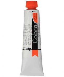 Talens Cobra Study water mixable oil 105 titanium white 40ml.