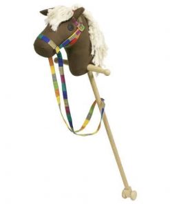 Goki αλογάκι ξύλινο με ροδάκια Υ97εκ.