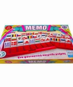 Εκπαιδευτικό παιχνίδι memo με σημαίες