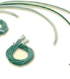 Λάστιχα μαύρα με μεταλλικούς ακροδέκτες 48εκ.