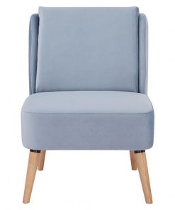 Πολυθρόνα Nextdeco London γαλάζια Υ82x61x75εκ.