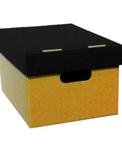 Νext κουτί classic μαύρο καπάκι Α4 Υ18x23x32εκ.