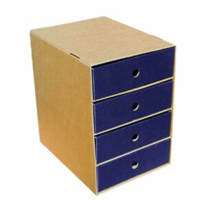 Next συρταριέρα classic μπλε Α4 Y36x33x24εκ.