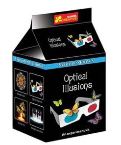 Επιστημονικό παιχνίδι "Οπτικές αυταπάτες" Υ15x8x8εκ.