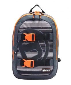 Bagtrotter τσάντα πλάτης μαύρο-γκρι 51x33x20εκ.