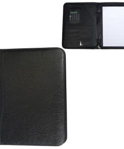 Portfolio με φερμουάρ μαύρο 25,5x32,5x2εκ.