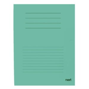 Next δίφυλλο παρουσίασης μανίλα πράσινο ανοιχτό Υ30,5x22εκ.