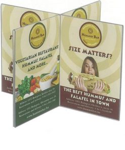 Σταντ ακρυλικό 4xA5 148x210χιλ.