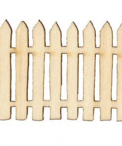 Φράχτης με 8 ξύλα σημύδα 5,5x4x0,3εκ.