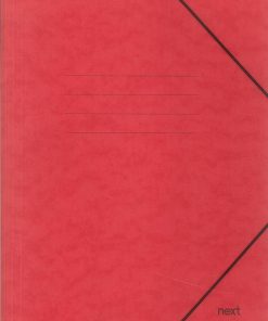 Next φάκελος με λάστιχο πρεσπάν κόκκινος Υ35x25x0εκ.