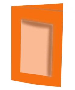 Next κορνίζα πορτοκαλί ανοιχτή Α4