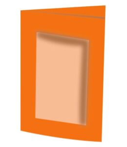 Next κορνίζα πορτοκαλί ανοιχτή Α4