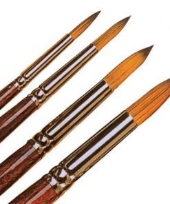 Artmate πινέλο στρόγγυλο με κοντή λαβή - συνθετική τρίχα Νο6