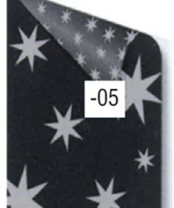 Rainbow χαρτόνι μαύρο με ασημί αστέρια 50x70εκ.