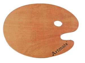 Ξύλινη παλέτα ζωγραφικής 24x30x0.36εκ.