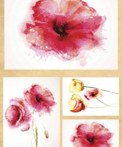 Χαρτί decoupage "Flower 2" 32x48εκ.