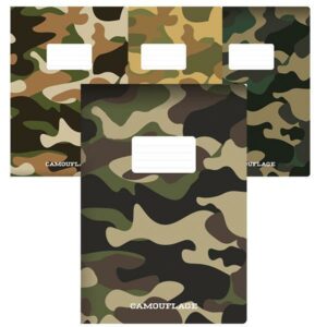 Next τετράδιο καρφίτσα Camouflage 21x29εκ. 40φυλ.