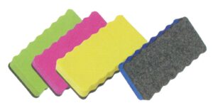 Σφουγγάρι λευκού πίνακα χρωματιστό 10,5x5x2.5εκ.