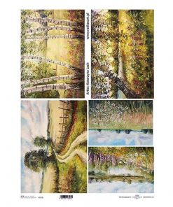 Ριζόχαρτο "painting 1" 42x29.7εκ.   (ITD-R111L)