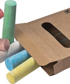 Κιμωλίες πεζοδρομίου χρωματιστές χοντρές 6τεμ.