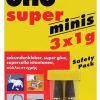 Uhu Super Glue mini 3x1gr