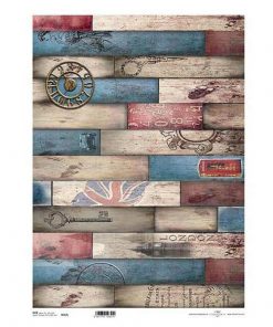 Ριζόχαρτο "pattern" 42x29.7εκ.   (ITD-R022L)