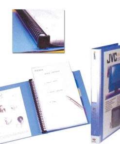 Comix σούπλ 40 φύλλων σπιράλ PP μπλε Α4 Υ31,5x26x3,6εκ.