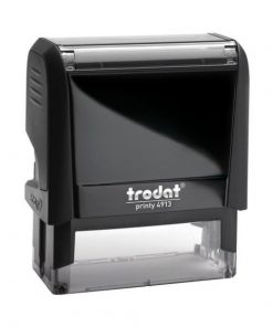 Trodat printy σφραγίδα μαύρη 4913 με μαύρο μελάνι