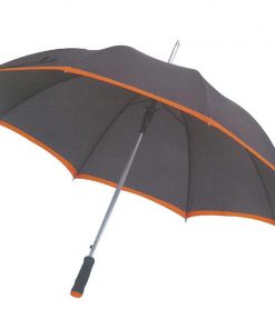 Ομπρέλα αυτόματη πορτοκαλί Ø105x83.5εκ.
