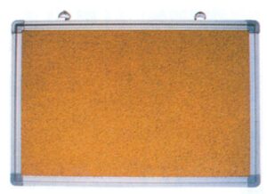 Πίνακας φελλού με πλαίσιο αλουμινίου 80x120εκ.