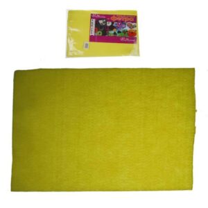 Φύλλα τσόχας κίτρινα Α4 2mm 10τμχ