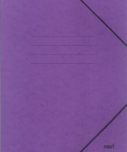 Next φάκελος με λάστιχο πρεσπάν μωβ Υ35x25x0εκ.