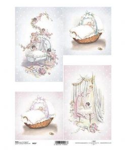 Ριζόχαρτο "new born" 21x29εκ.   (ITD-R657)