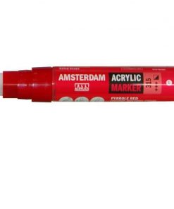 Talens amsterdam marker 315 pyrrole red large