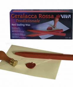 Βουλοκέρι κόκκινο 60γρ. σετ 5 τεμαχίων