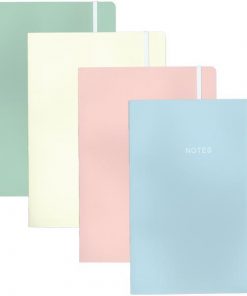 Next τετράδιο smooth pastels flexi 21x29εκ. 2θεμ. 80φ.