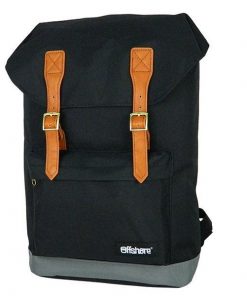 Bagtrotter τσάντα πλάτης "Offshore" μαύρη 42x28x12εκ.