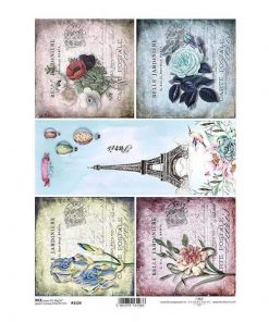 Ριζόχαρτο "belle jardiniere 1" 21x29εκ.   (ITD-R1124)