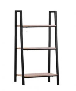 Ραφιέρα με 3 επίπεδα, Υ105x100x36-26(βάση-κορυφή) εκ.