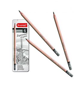 Talens bruynzeel σετ 6 μολύβια σχεδίου σε μεταλλική κασετίνα