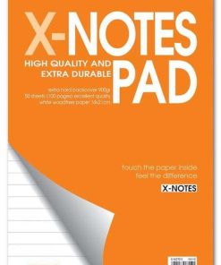 Next x-notes μπλοκ σπιράλ ριγέ 14x21εκ. 70φυλ.
