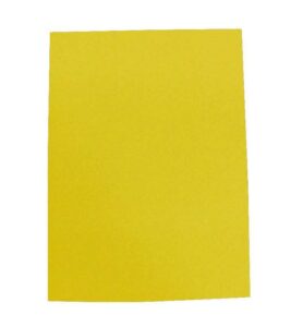 Φύλλα eva χειροτεχνίας κίτρινα 2mm Α4 10τμχ