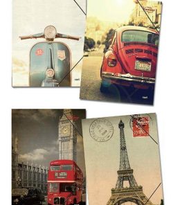 Next φάκελος λάστιχο "Vintage" Υ35x25εκ.