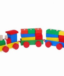 Τρενάκι συρόμενο ξύλινο Υ7,5x33,5x7εκ.